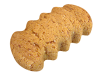  Modello 3d di biscotti di pasta frolla dadi n.404
